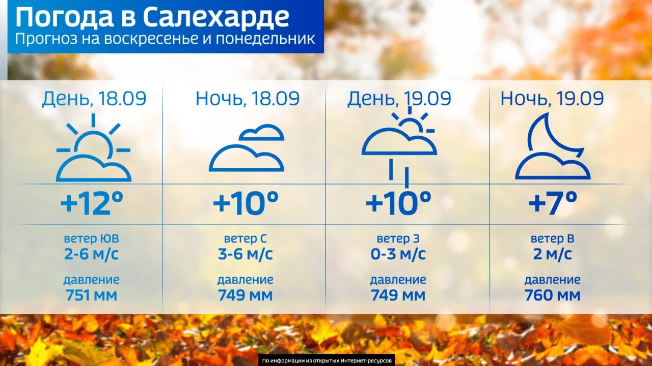 Погода 7 салехард