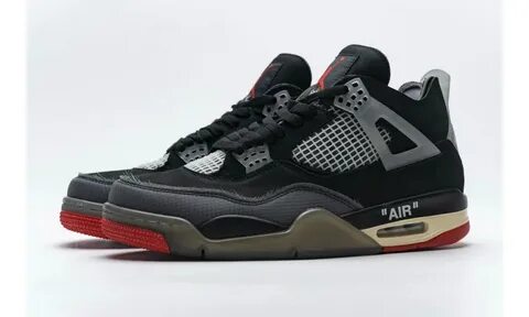 Off white x air jordan 4