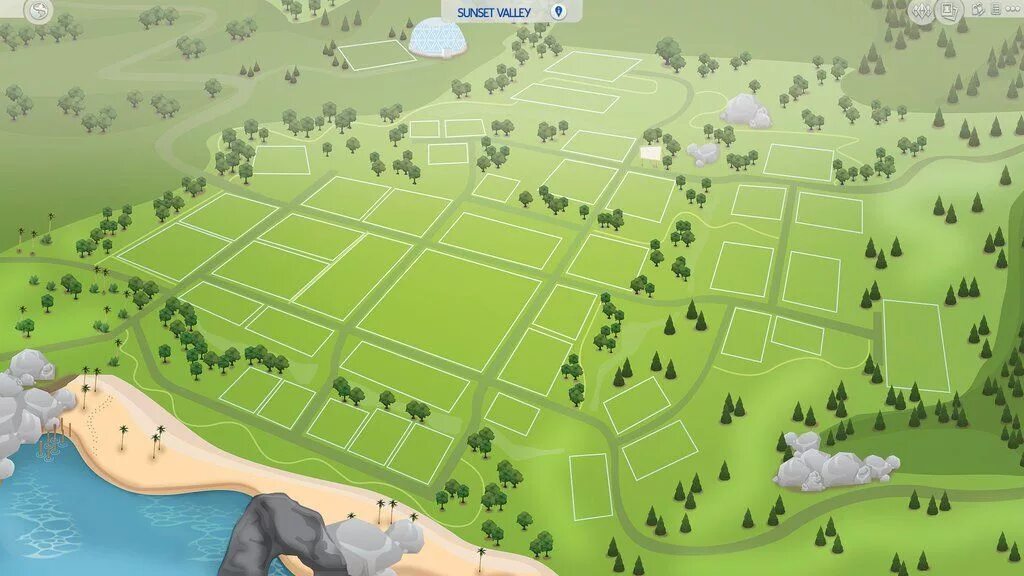 Sims 4 maps