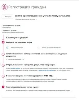 Срок прописки после выписки
