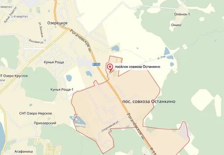 Поселок останкино дмитровский