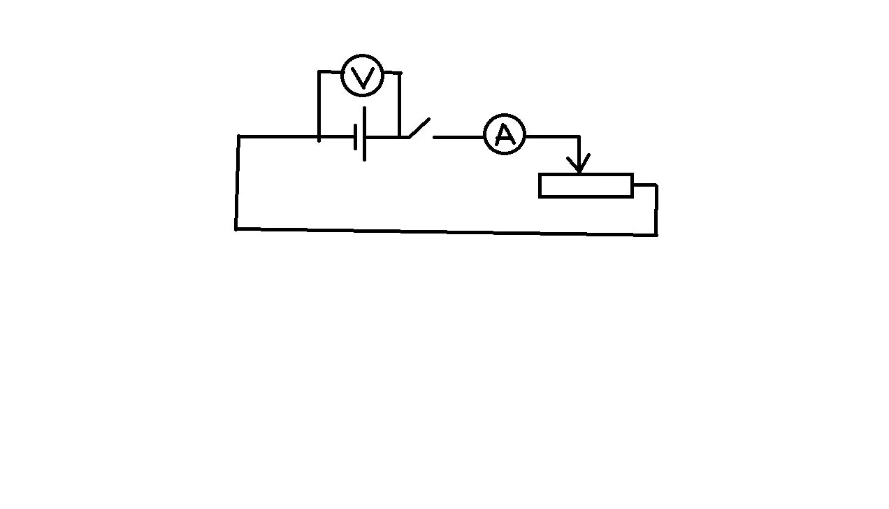 Реостат на принципиальной схеме. Подключение вольтметра к реостату на схеме. Электрическая схема с реостатом амперметром и вольтметром. Схема Эл цепи с реостатом. При передвижении реостата влево