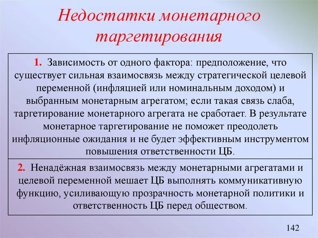 Таргетирование инфляции это. Монетарное таргетирование. Таргетирование это в экономике. Таргетирование инфляции недостатки. Недостатки инфляционного таргетирования.