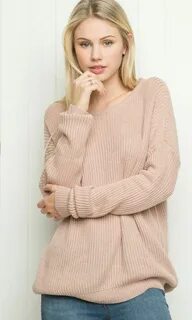 Pink brandy sweater