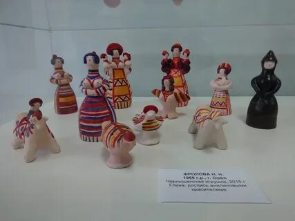 Традиционная глиняная игрушка орловщины