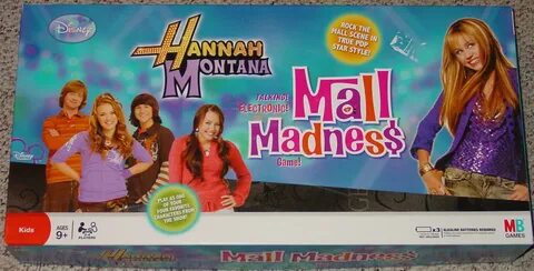 Hannah montana electronic mall madness game milton bradley hasbro 2008 2 to...