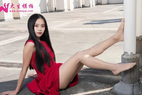 Съемка модели Dasheng No.155 Xiaoyin Red Girl - Образ 30 