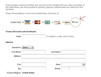 Payment forms