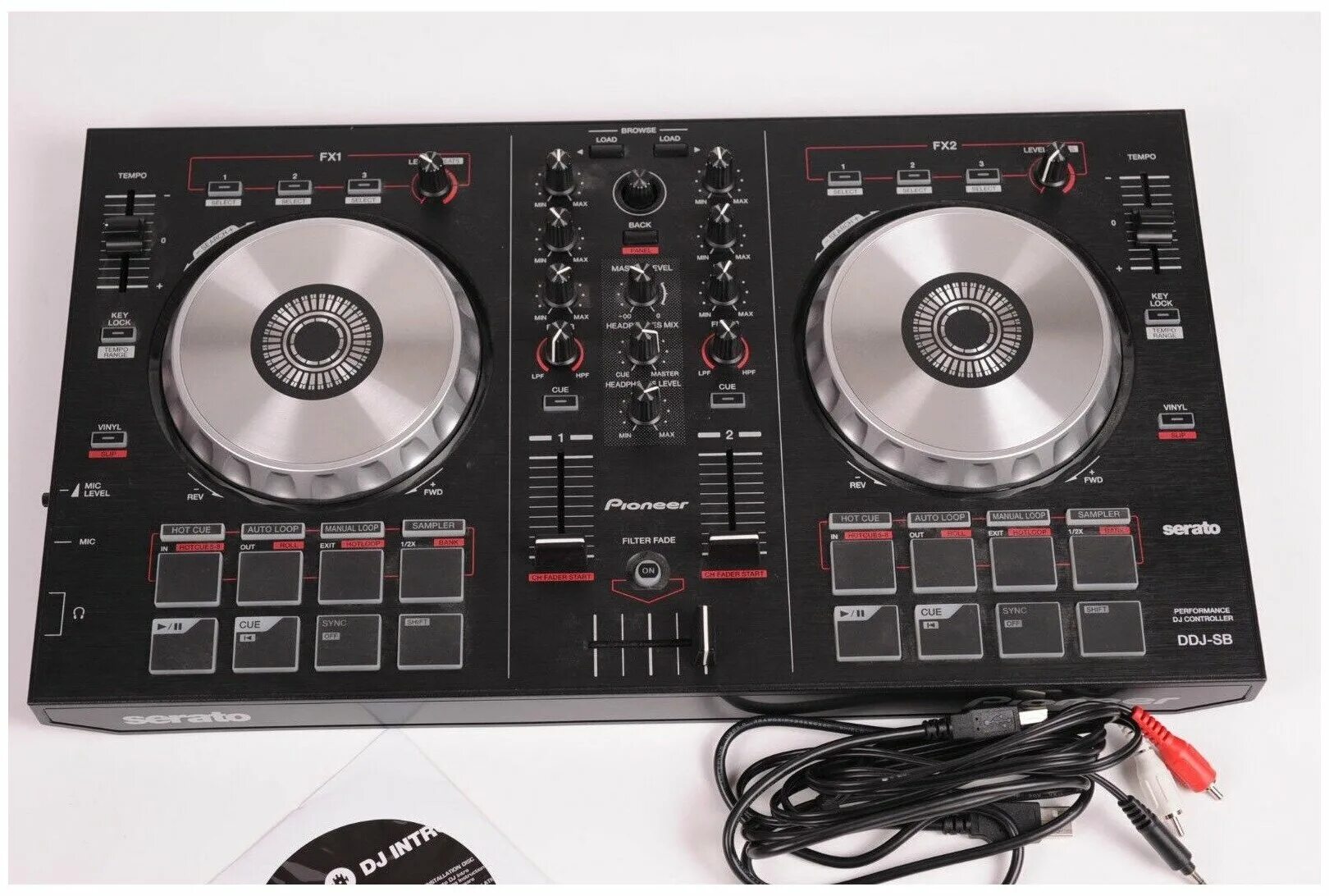 Ddj 400 купить москва. Pioneer DDJ-sb3. Контроллер Pioneer DDJ-sb3. Pioneer sb3 Serato. DJ контроллер Pioneer DDJ SB.