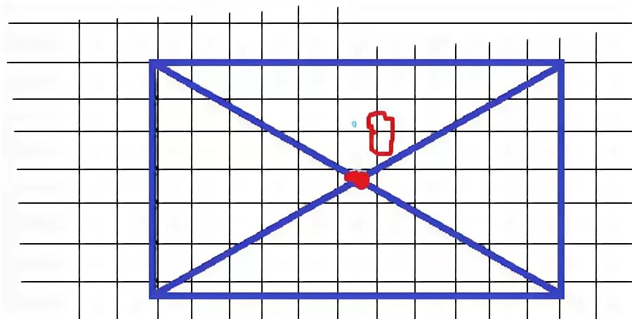 Диагональ на клетчатой бумаге. Прямоугольник на клетчатой бумаге. Прямоугольник с диагональю на клетке. Начерти на клетчатой бумаге. Как найти диагональ прямоугольника по клеткам.