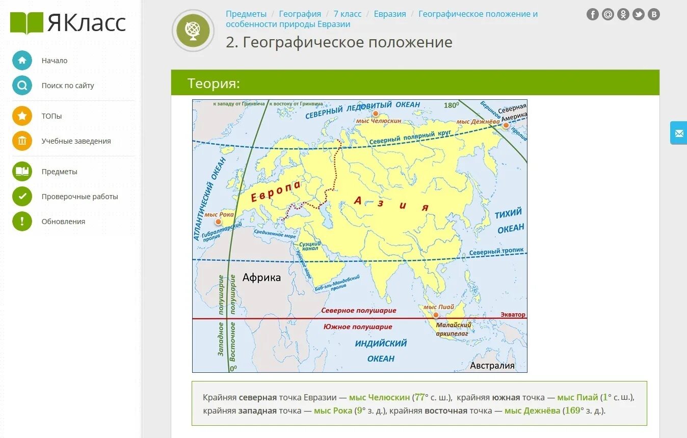 Найдите крайние точки евразии. Крайние точки Евразии на карте. Крайние точки Евразии на контурной карте 7 класс. Физическая карта Евразии крайние точки материка. Крайние точки Евразии 7 класс география.