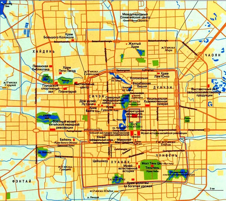 Beijing map