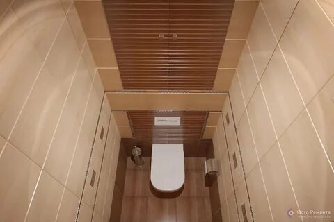 Ремонт туалет потолок
