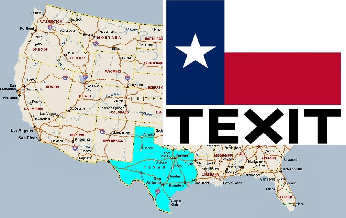 Техас хочет выйти из состава. Штат Техас на карте Америки. Столица Техаса США на карте. Штат Техас на карте США С городами и Штатами. Ката США Техас.