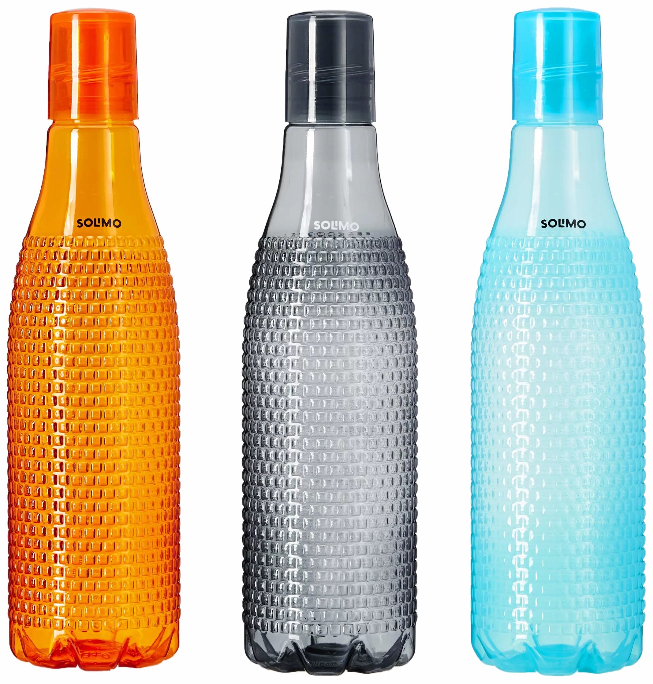 Coloured bottles