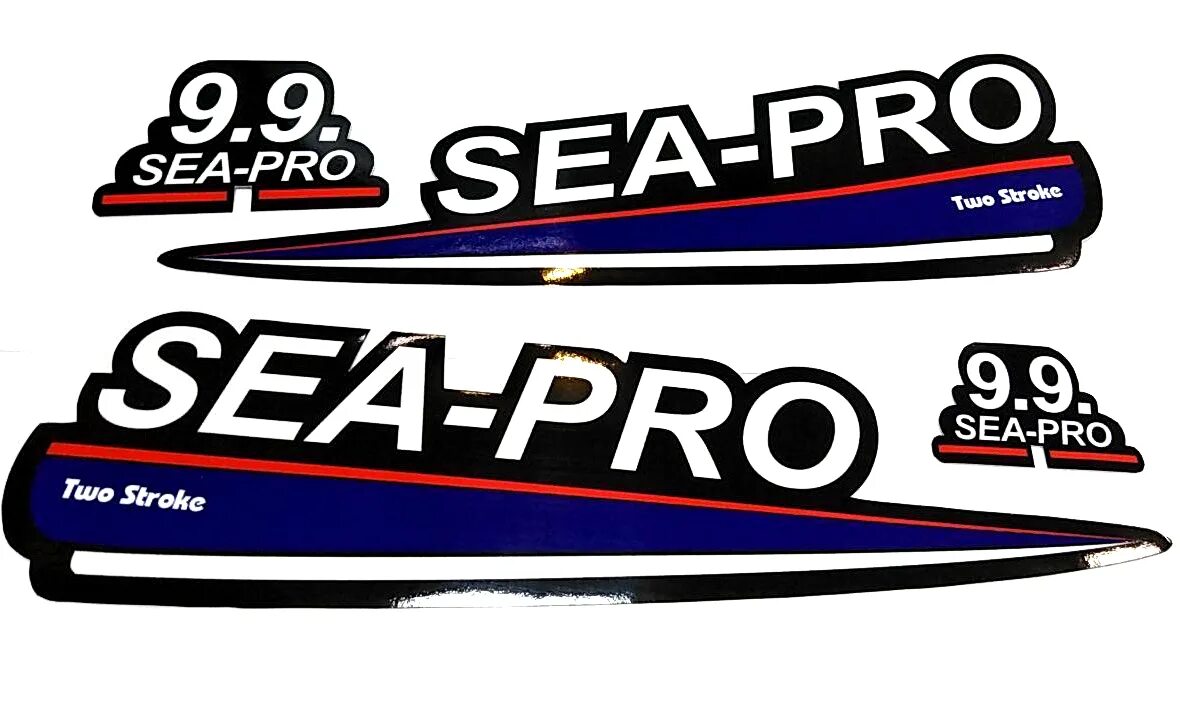 Купить наклейки на лодочный мотор. Шильда Sea Pro 9.9. Лодочный мотор Sea Pro 9.9. Шильдик Sea Pro 9.9. Размер шильдика Sea Pro 9.9.