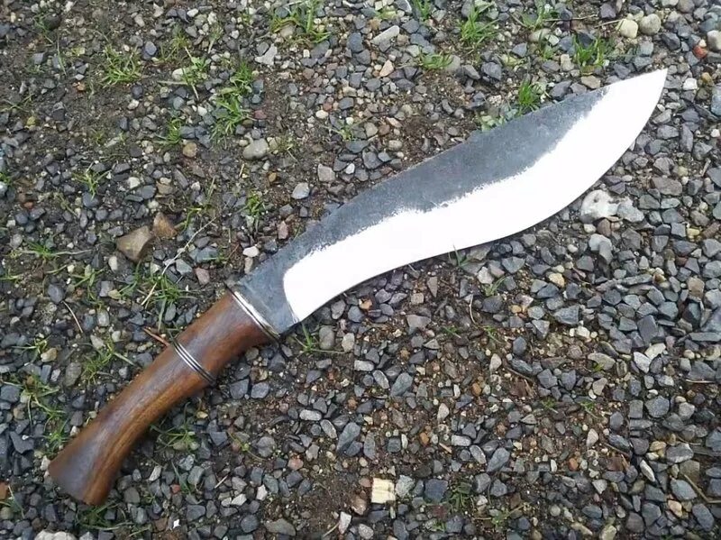 как сделать нож кукри