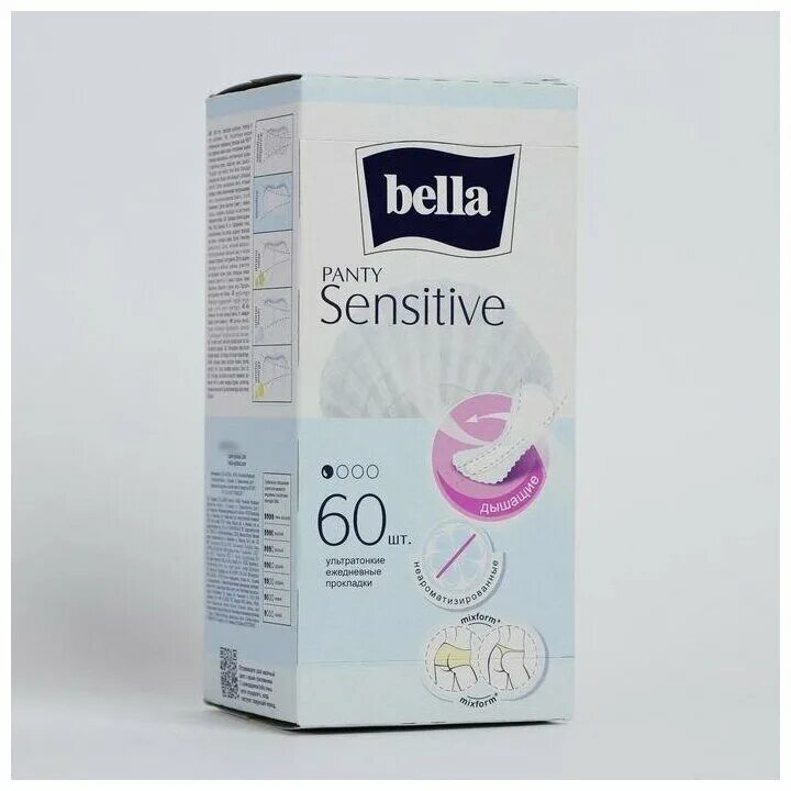 Прокладки ис. Bella ультратонкие прокладки panty sensitive Elegance 60 шт. Bella прокладки ежедневные panty sensitive, 60 шт.