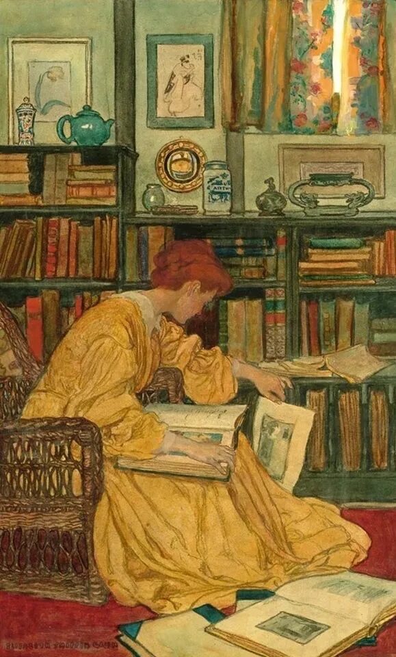 Картина читатель. Элизабет Шиппен Грин. Художник Elizabeth Shippen Green. Элизабет Шиппен Грин библиотека. Карл Ларссон семейная библиотека.