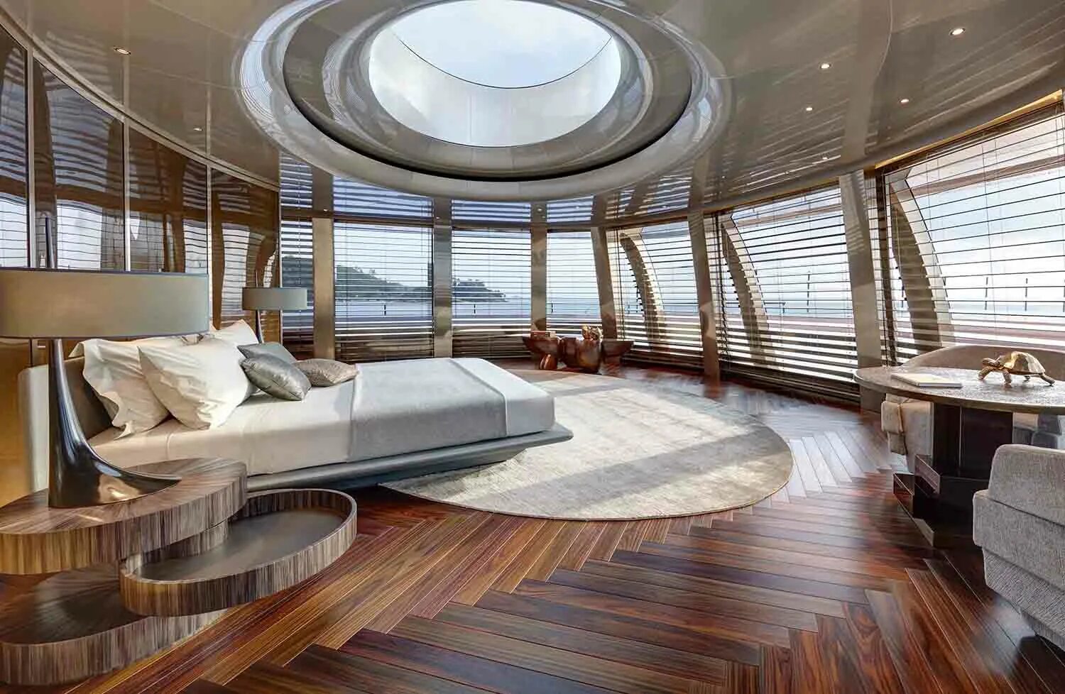 Окно на палубе. Мегаяхта Катара интерьер. Яхта serene интерьеры. Forthing Yacht интерьер. Яхтенный интерьер.
