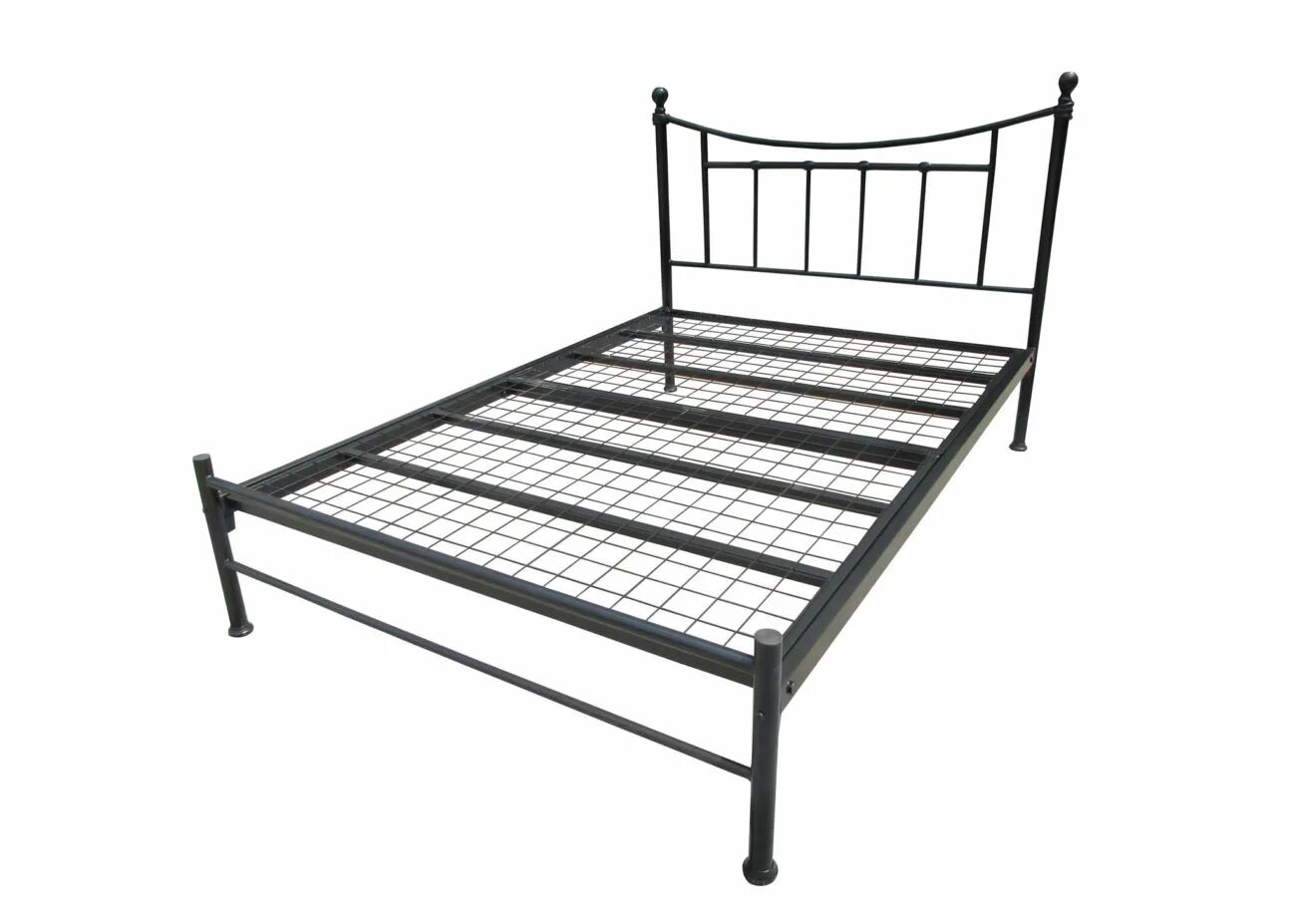 Кровать металлическая КПМ 700,01. Кровать на металлокаркасе. Металлические кровати с боковой. Кровать металлическая двуспальная. Сборка металлической кровати