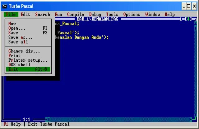 Turbo pascal программирование