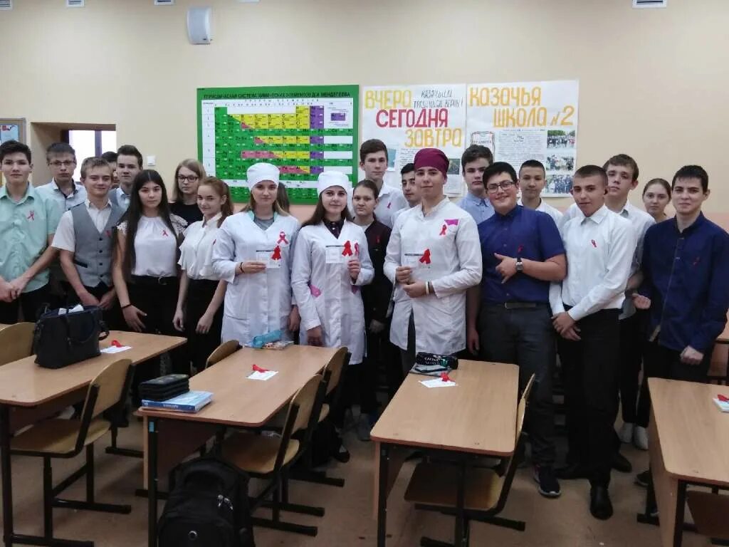 В Новочеркасске полицейские провели очередную встречу со студентами В актовом за