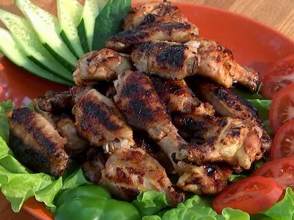 Домашняя курица на мангале рецепт