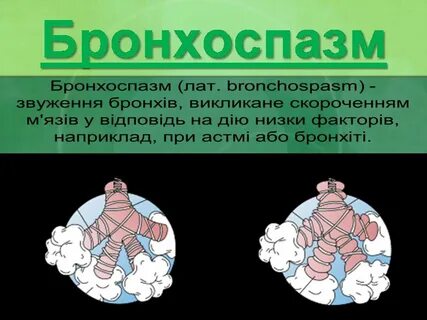 Бронхоспазм устраняет