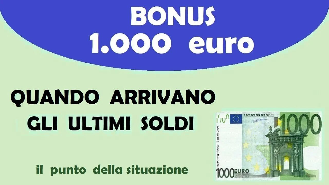 1000 Евро. 1000 Euro.