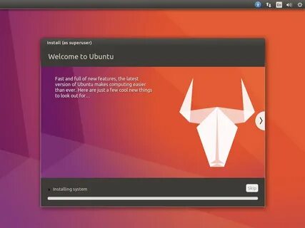 Новая ubuntu