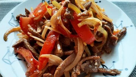 Мужской салат с говядиной