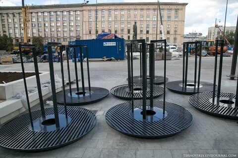 Ограждение площади