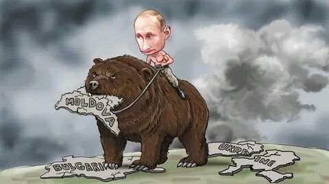 Арты Путин на медведе.