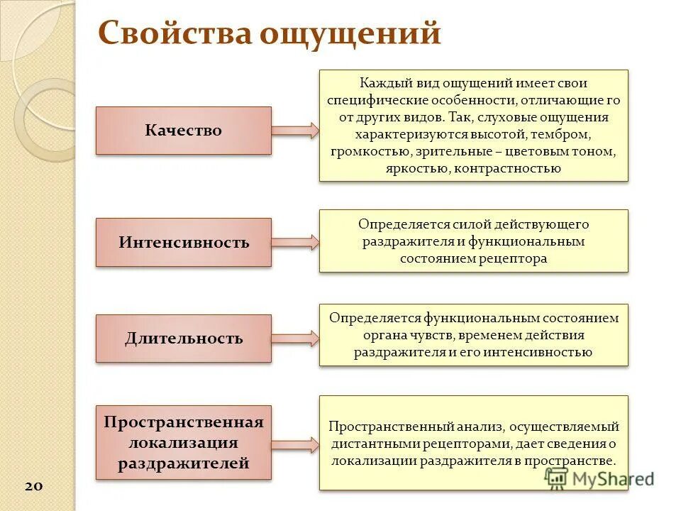 Свойствами ощущений являются. Свойства процесса ощущения в психологии. Ощущение это кратко. Характеристика ощущения и восприятия. Свойства ощущений и восприятия.