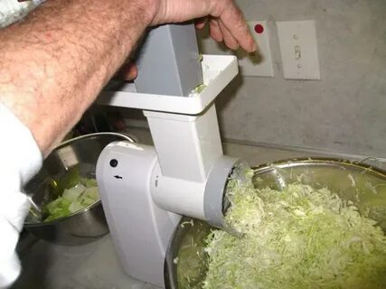 Кухонный комбайн капуста шинкованная