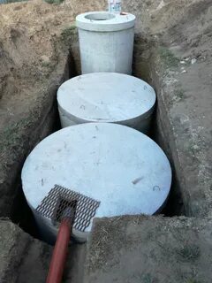 Бетонный септик под ключ
