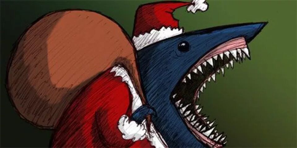 Песня santa shark слова. Santa shark. Santa shark. Santa shark. Baby shark.
