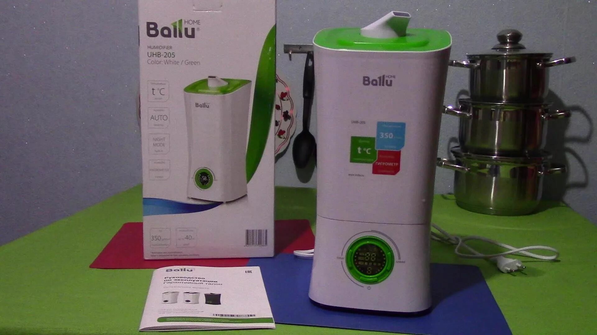 Увлажнитель воздуха Ballu-205. UHB-205 белый. Ballu Home UHB-205. Ballu UHB-205 White/Green. Uhb 200