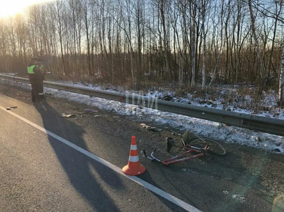 ДТП В Невельском районе. Авария с велосипедистом в санкт петербурге