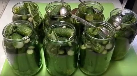 На 1 рассола маринованные огурцы