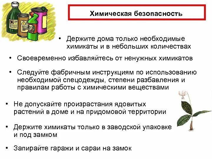 Условия безопасного использования по