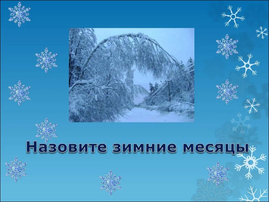 Зимние месяцы. Назовите зимние месяцы. Презентация зимние месяцы. Презентация в гости к зиме. Не звал зиму холода