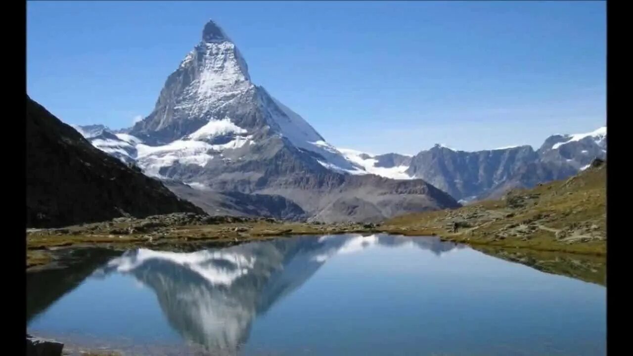 The highest mountain in europe. Маттерхорн Альпы. Ледник Маттерхорн. Вид из окна на Маттерхорн. Маттерхорн обои для рабочего стола.