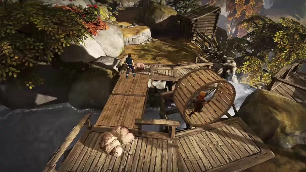 A tale of two sons remake. Игра брат. Brothers: a tale of two sons remake. Игра brothers a tale of two sons. Two brothers игра.