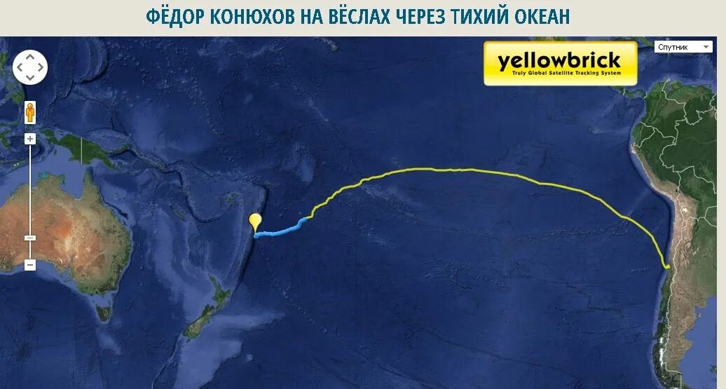 конюхов тихий океан