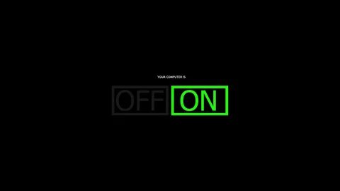 Dark on off