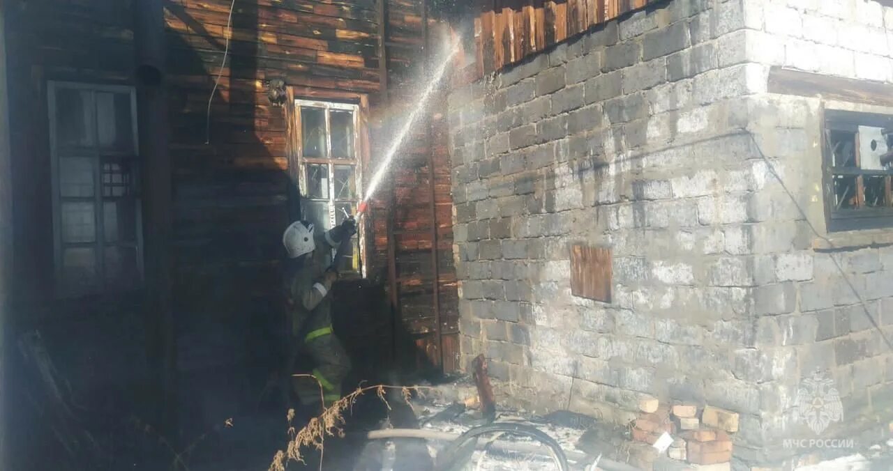 Что горит в березовском