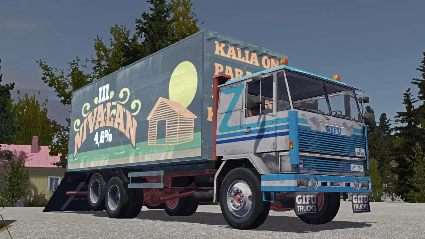 Грузовик из my summer car. Sisu грузовик my summer car. Мод на гифу май саммер кар. Gifu грузовик. My summer car грузовик.