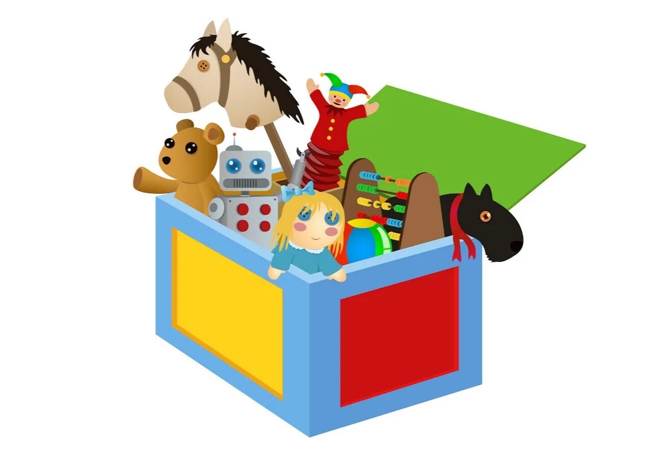 In the toy box